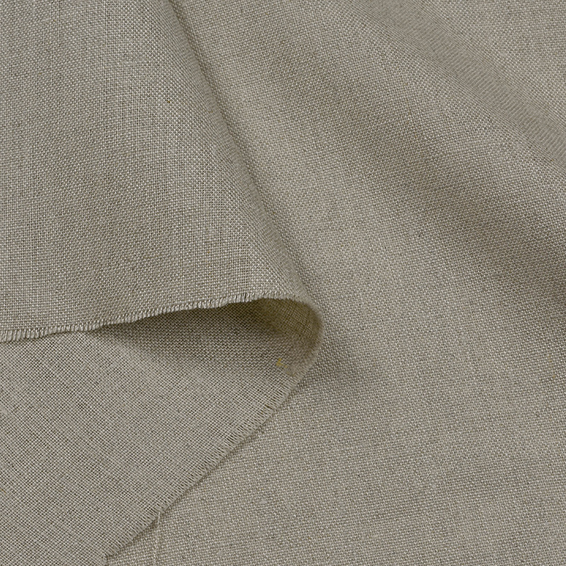Linen Fabric Natural - 200G 9Sx9S ฤดูใบไม้ร่วงผ้าลินินผ้าสําหรับเสื้อผ้ากางเกงเสื้อชุดเส้นใยพืชธรรมชาติผ้าผ้าลินิน 100% สําหรับเสื้อผ้า