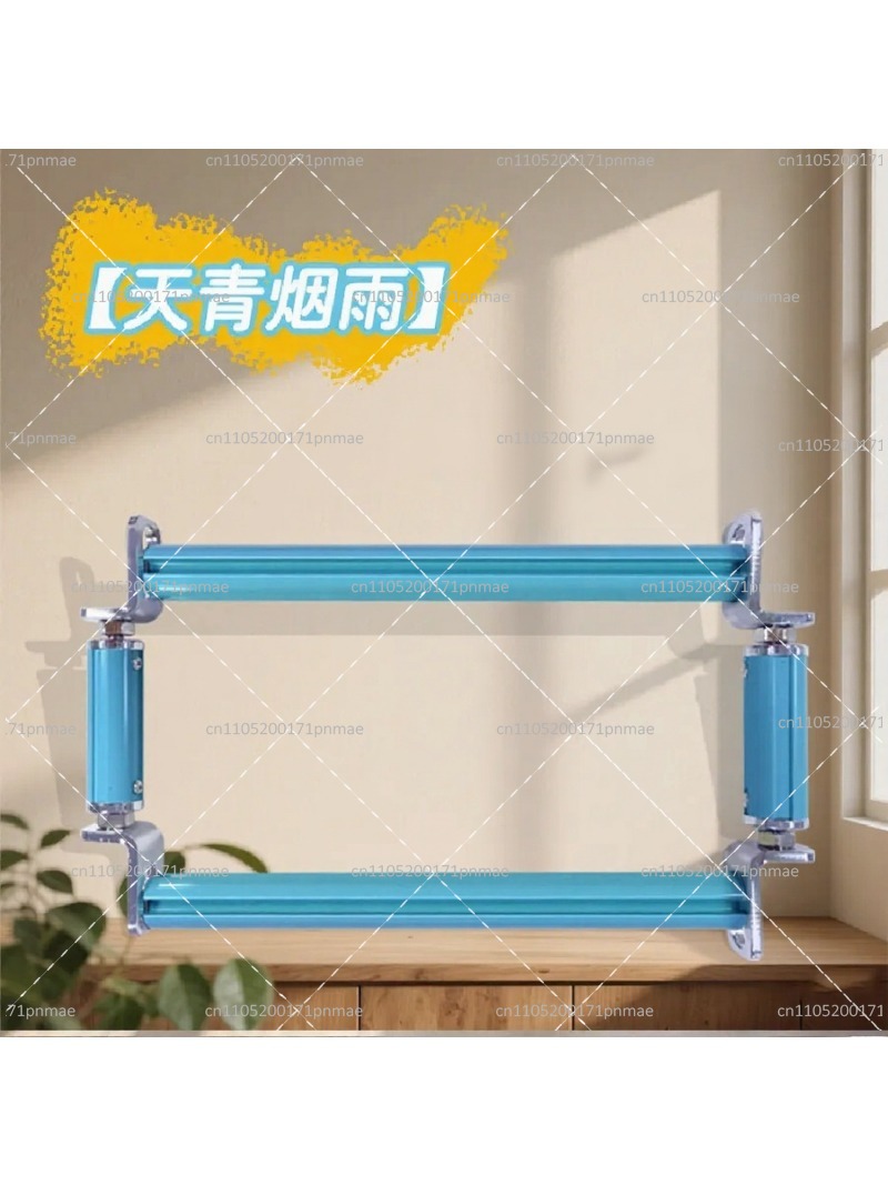 Embroidery Frame - กรอบปักครอสสติชอะลูมิเนียมอัลลอยพร้อมเสาข้างขนาด 8 ซม. อุปกรณ์เย็บผ้าสำหรับงานปักที่บ้าน
