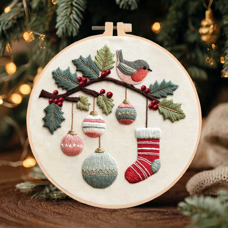 ชุดอุปกรณ์ปักครอสติส DIY ต้นคร - Embroidery Needle บทวิจารณ์และราคา