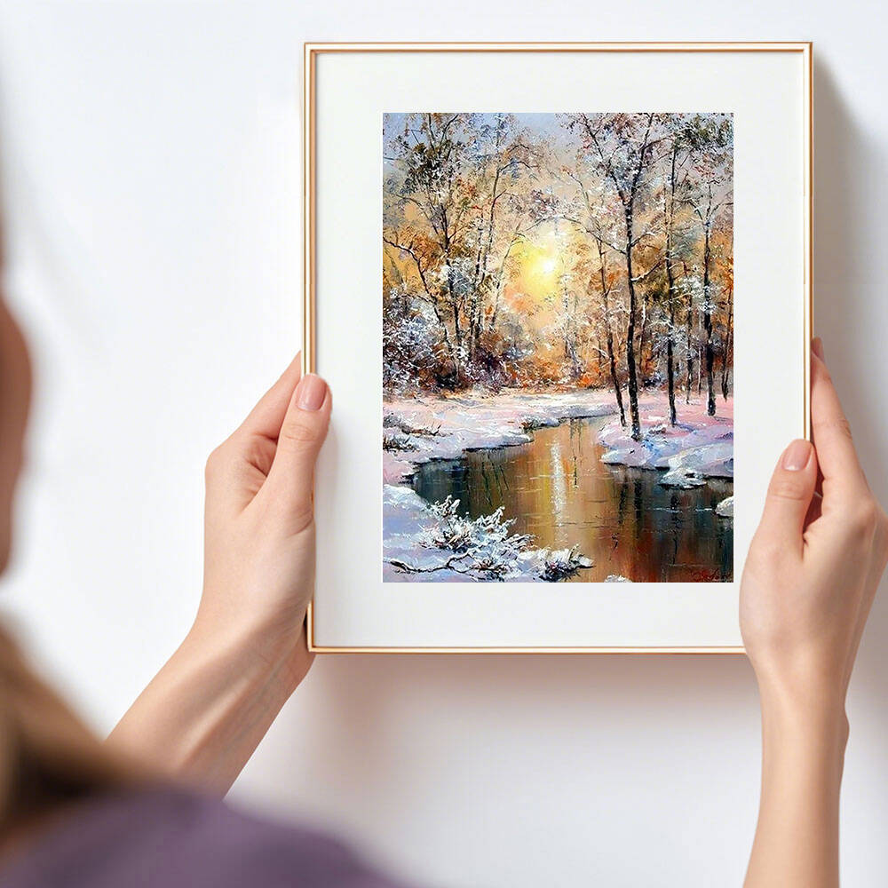 Huacan ภาพวาดติดเพชรรูปกบและพื - Embroidery Xmas บทวิจารณ์และราคา