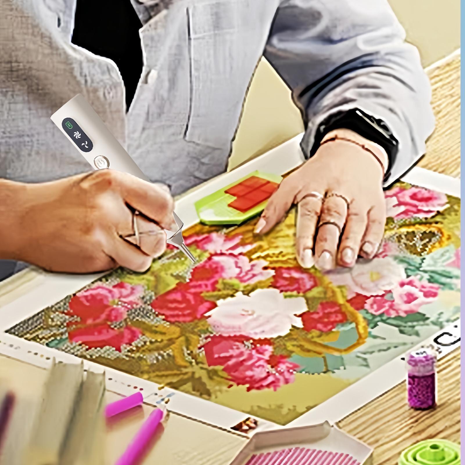 ปากกาเพชรไร้สาย 2 ระดับความเร็ - Embroidery Needle Pen บทวิจารณ์และราคา