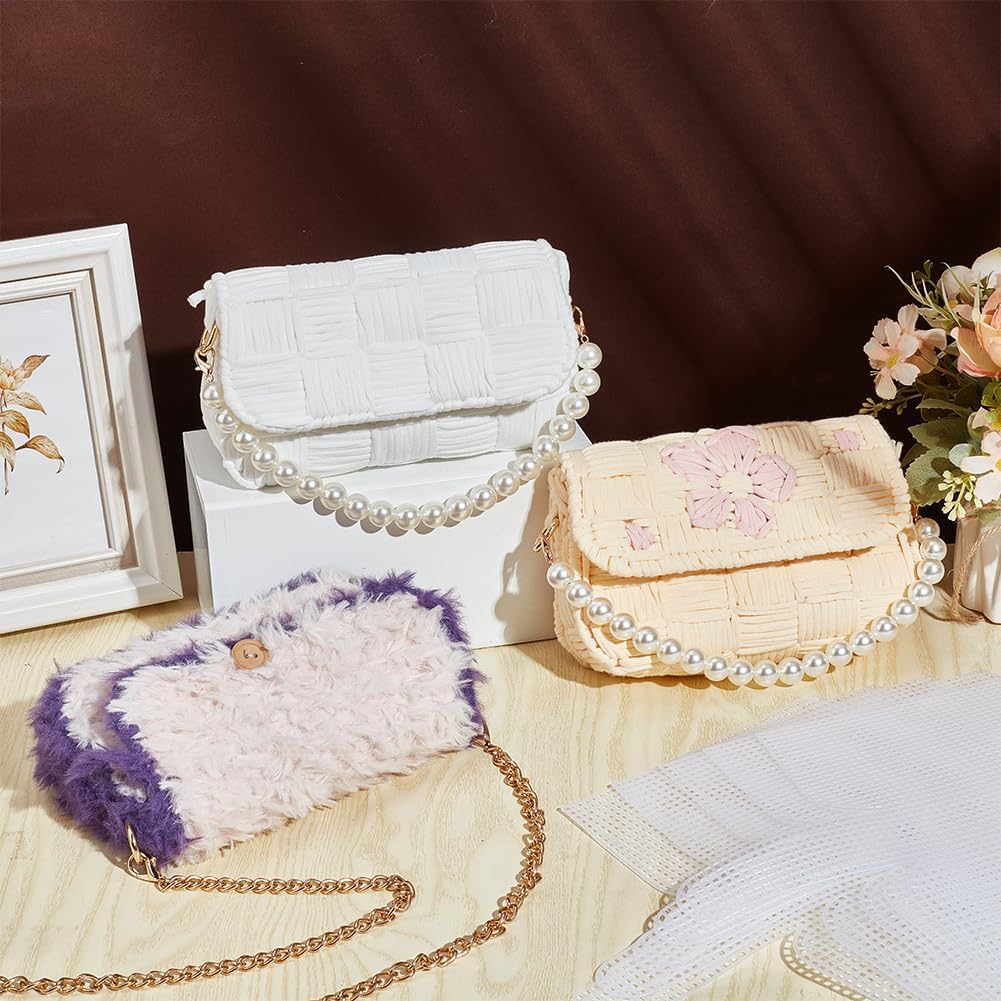 แผ่นผ้าใบตาข่ายพลาสติก 1-4 ชิ้ - Embroidery Bag บทวิจารณ์และราคา