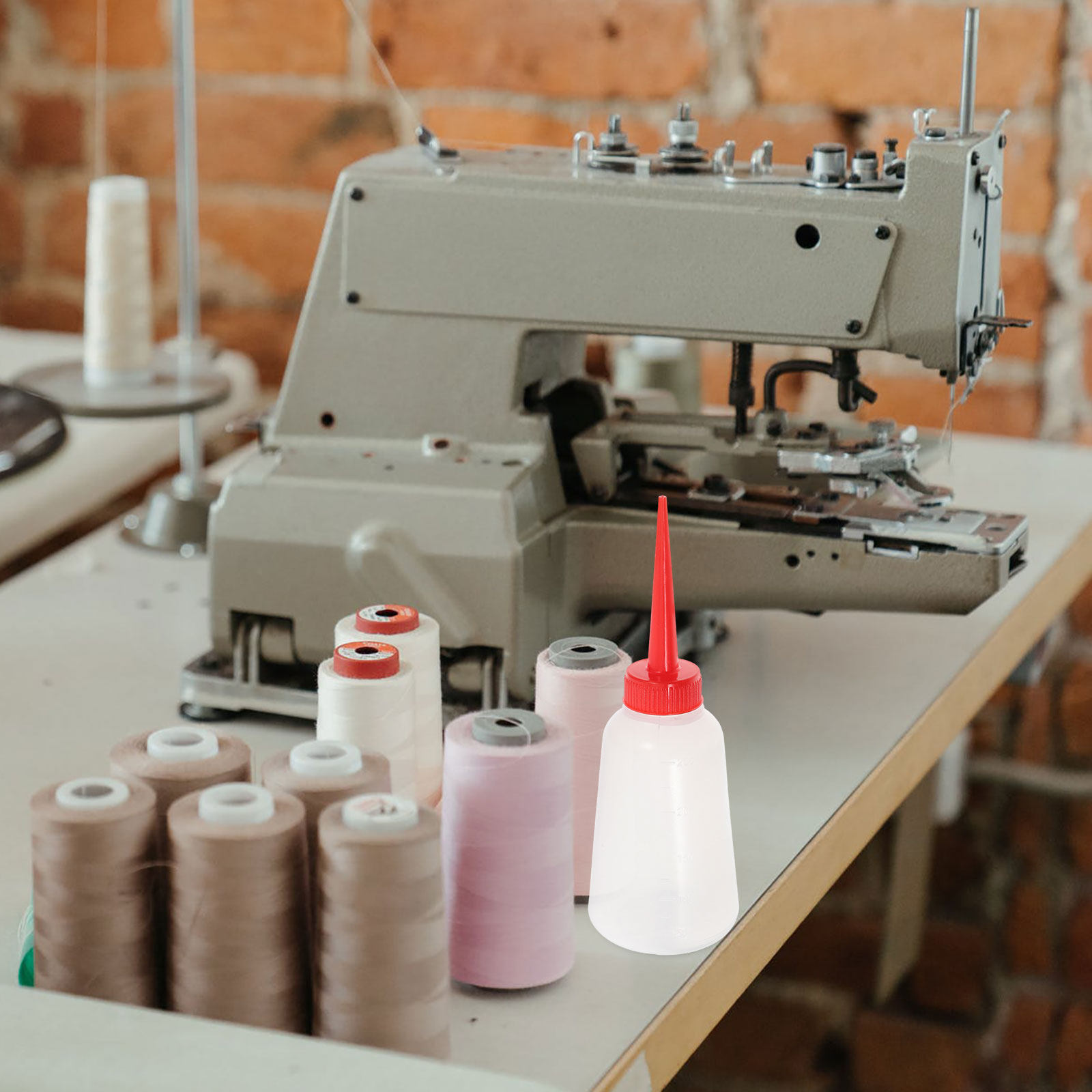 ขวดน้ำมันพลาสติกสำหรับจักรเย็บ - Embroidery Needle บทวิจารณ์และราคา