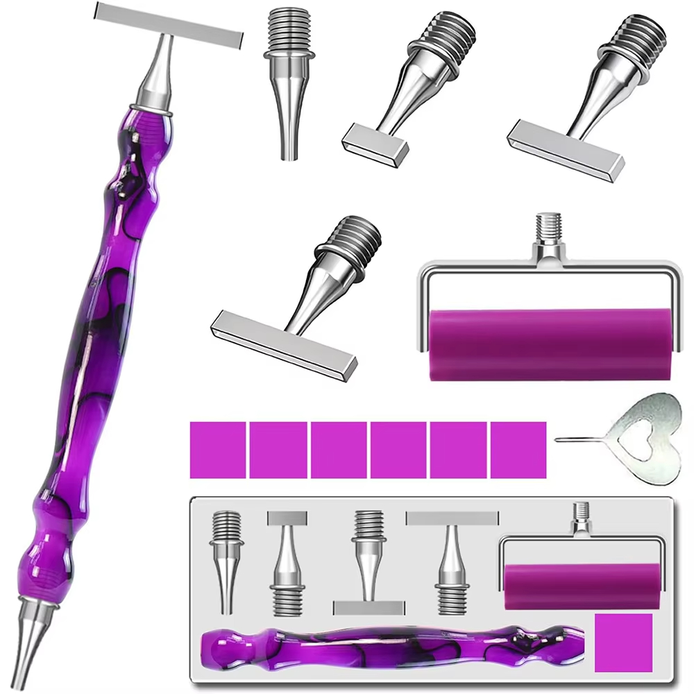 ชุดปากกาสำหรับงานเพ้นท์เพชรแบบ - Embroidery Needle Pen บทวิจารณ์และราคา