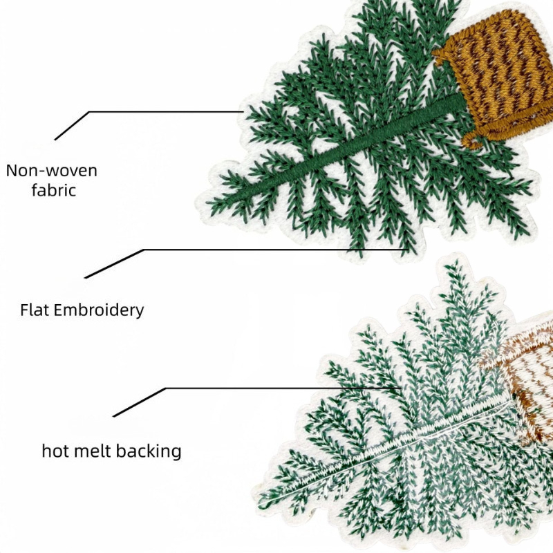 แผ่นปะลายปักลายกวางเรนเดียร์แล - Embroidery Xmas บทวิจารณ์และราคา