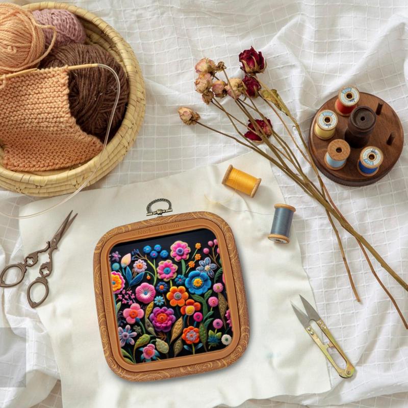 เย็บปักถักร้อยHoopกรอบขนาดใหญ่ - Embroidery Frame บทวิจารณ์และราคา
