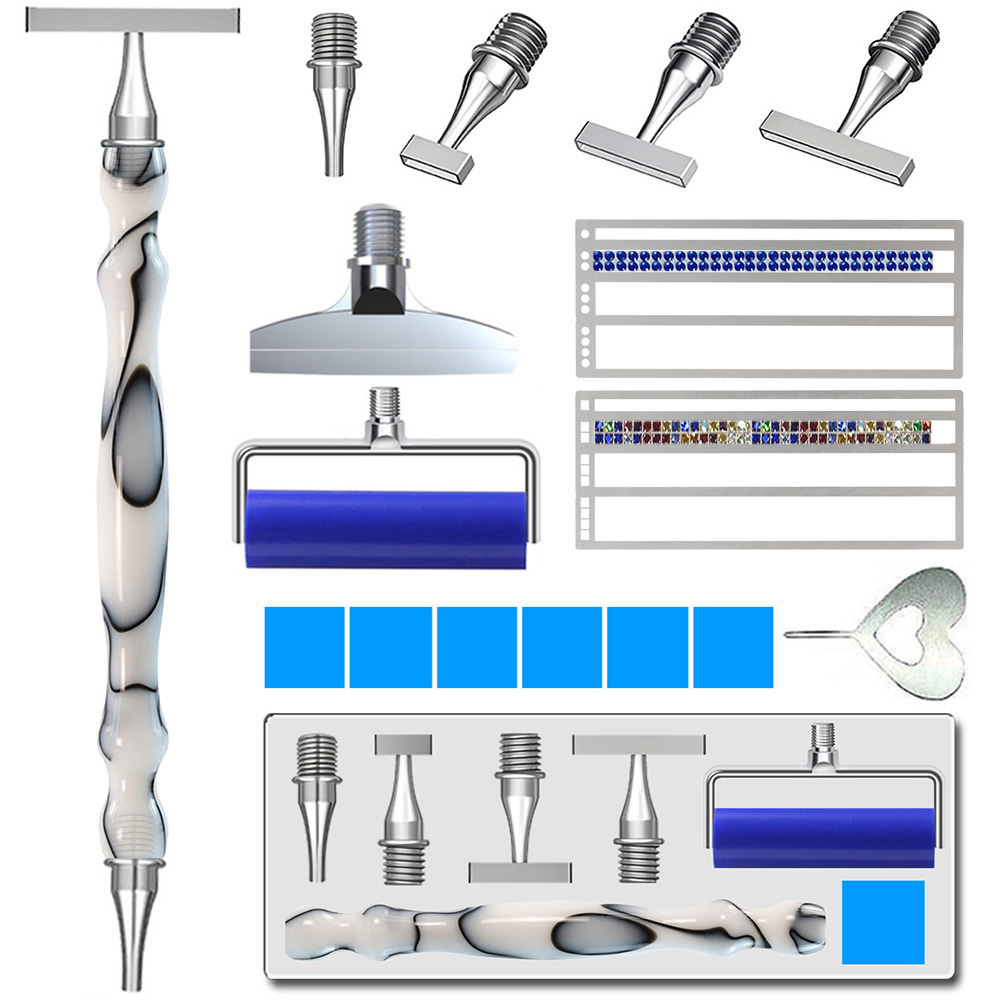 ชุดปากกาสำหรับงานเพชร 5 มิติ พ - Embroidery Kit Set บทวิจารณ์และราคา