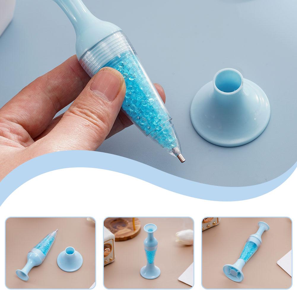 ปากกาเจาะรูรูปแจกัน ปากกาสำหรั - Embroidery Needle Pen บทวิจารณ์และราคา