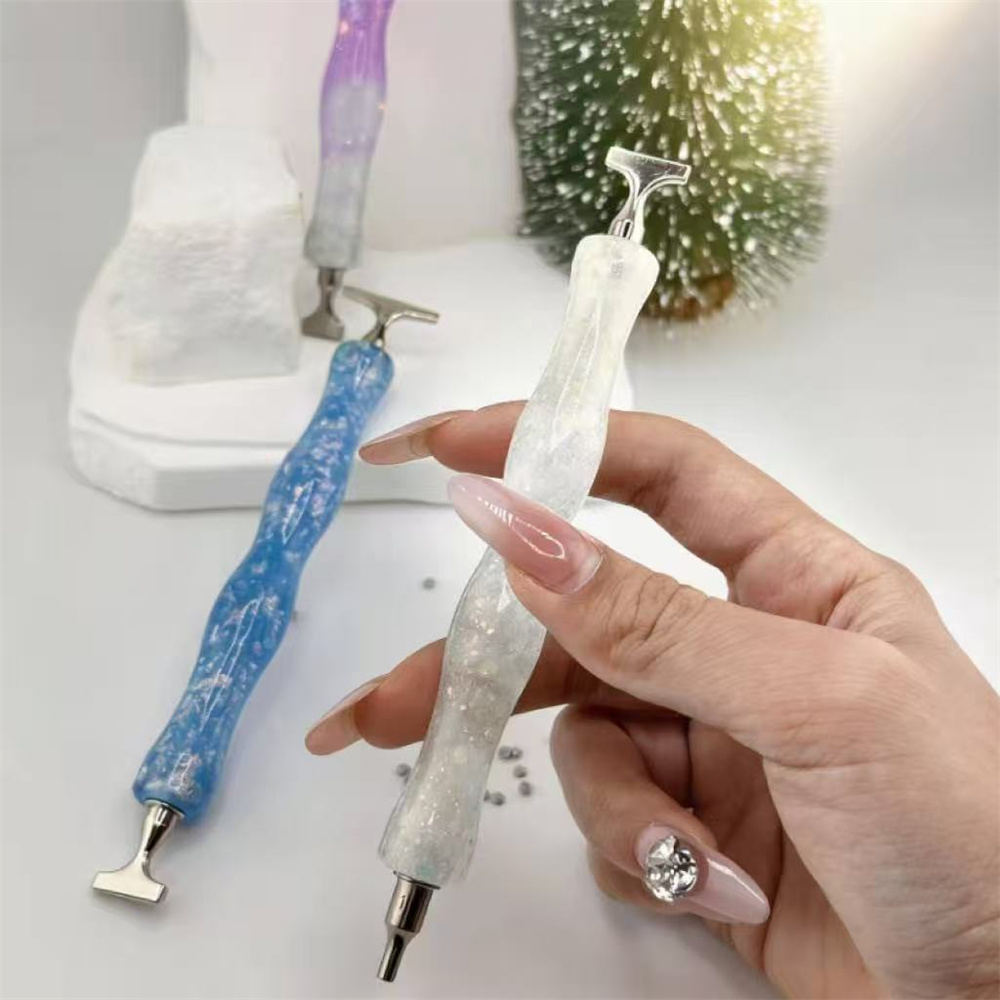 ปากกาเพชรเรซิ่นแบบใหม่ ลายคลื่ - Embroidery Needle Pen บทวิจารณ์และราคา