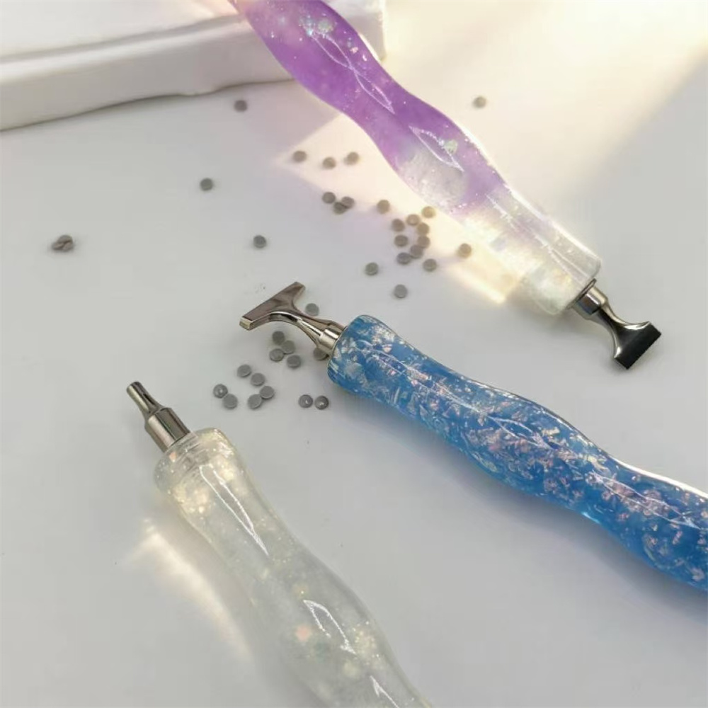 ปากกาเพชรเรซิ่นแบบใหม่ ลายคลื่ - Embroidery Needle Pen บทวิจารณ์และราคา