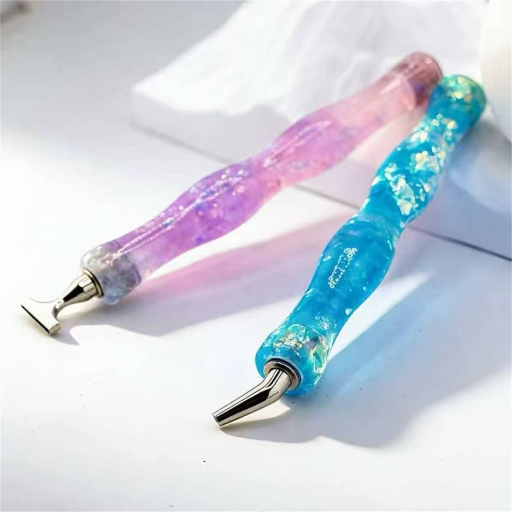 ปากกาเพชรเรซิ่นแบบใหม่ ลายคลื่ - Embroidery Needle Pen บทวิจารณ์และราคา