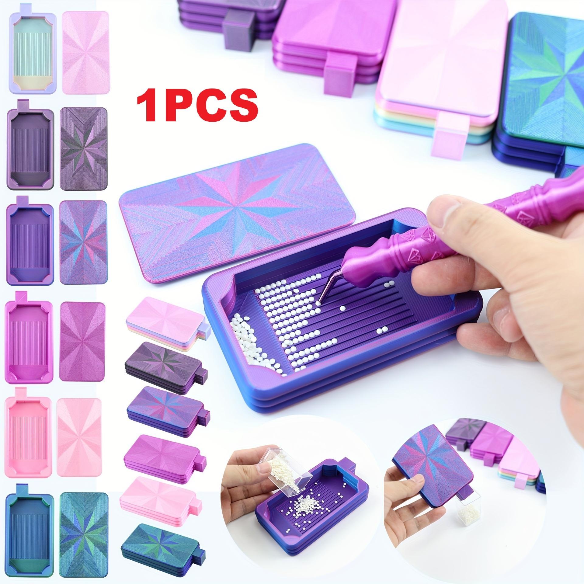 ถาดใส่เพชรหลากสีแบบใหม่พร้อมฝา - Embroidery Kit Starter บทวิจารณ์และราคา