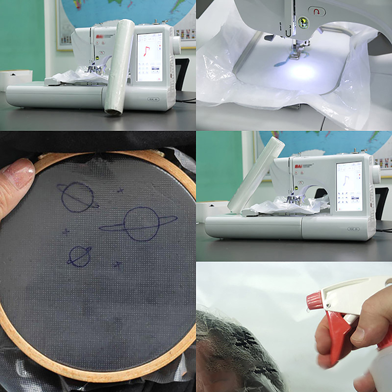 แผ่นฟิล์มกันซึมสำหรับงานปักด้ว - Water Soluble Stabilizer บทวิจารณ์และราคา