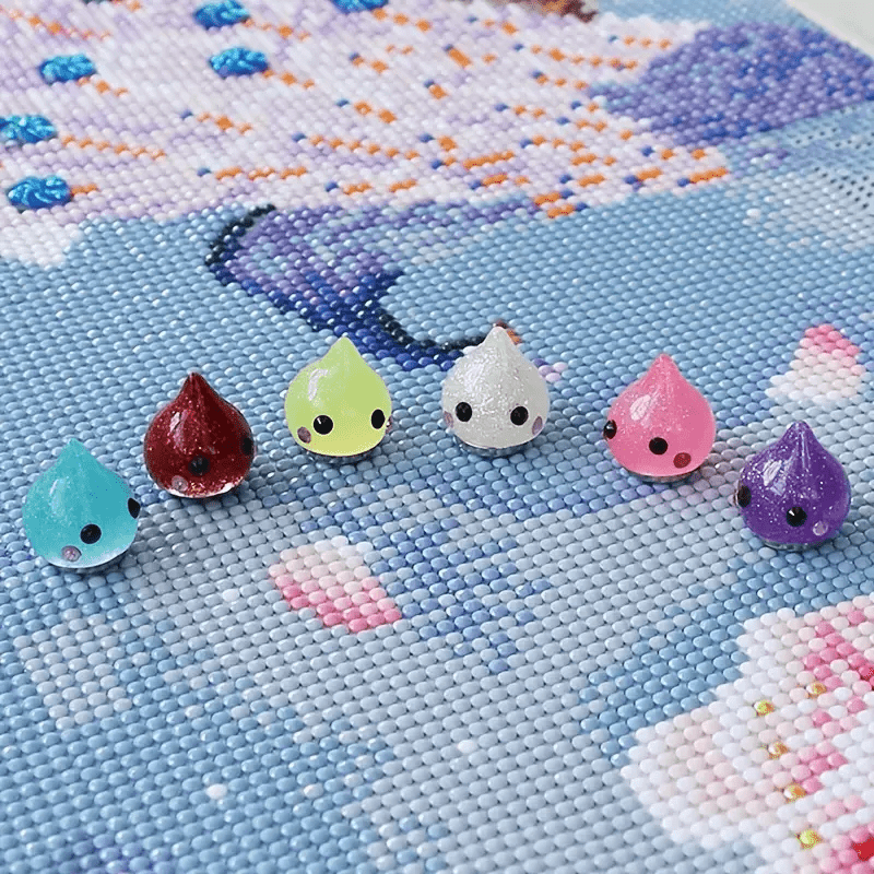 อุปกรณ์ยึดภาพวาดเพชร 6 ชิ้น/12 - Embroidery Kit Starter บทวิจารณ์และราคา