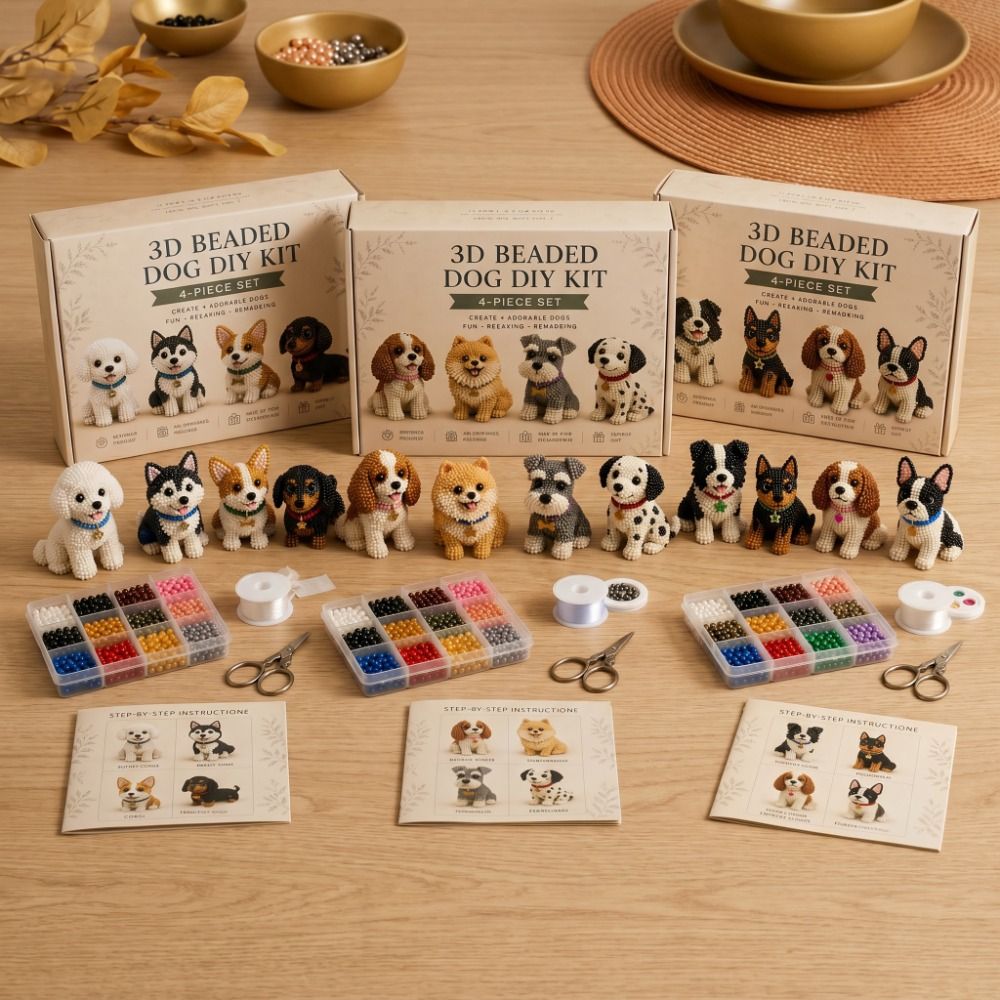 ชุดงานฝีมือปักลูกปัดรูปสัตว์ D - Embroidery Kit Set บทวิจารณ์และราคา