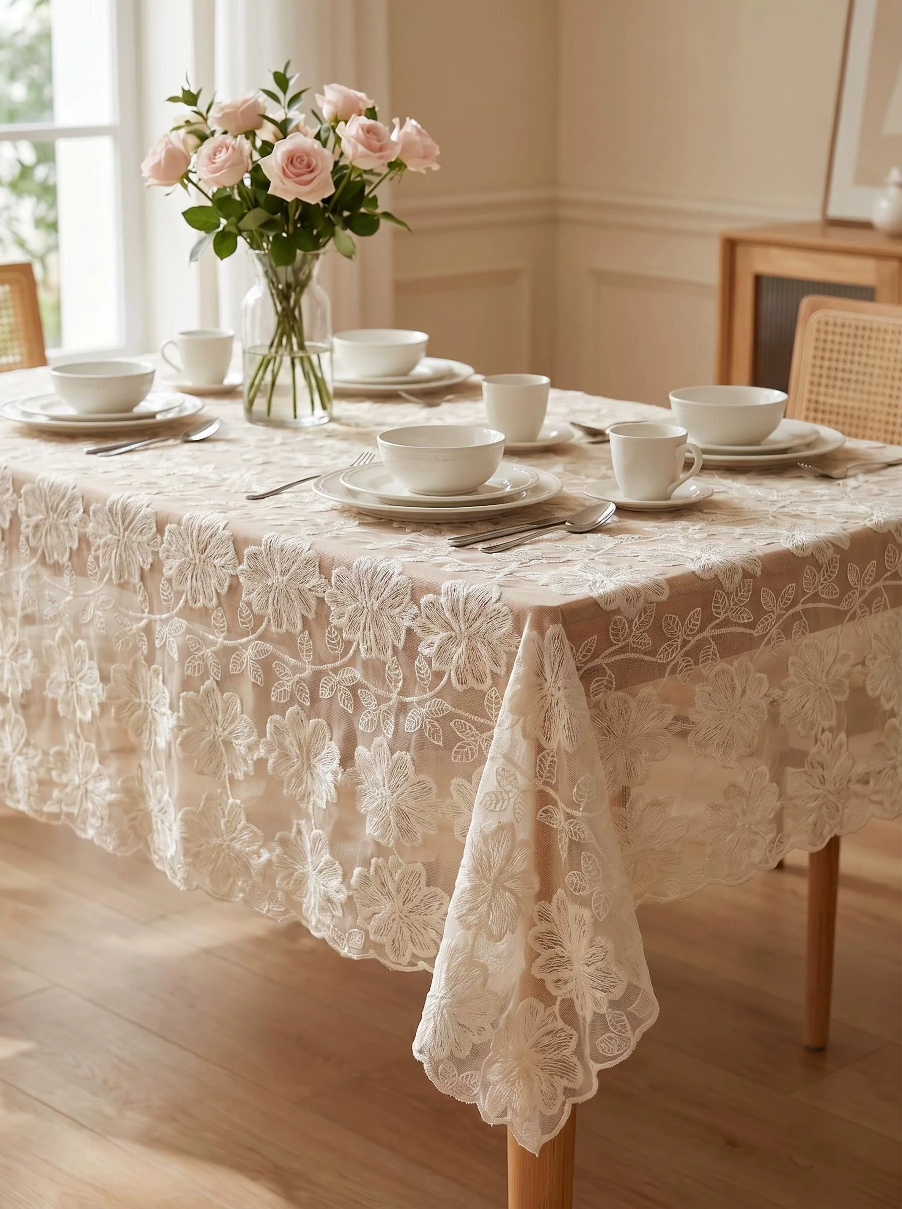 ผ้าปักลายดอกไม้แบบไม่ซ้ำใคร 1  - Embroidery Wedding บทวิจารณ์และราคา