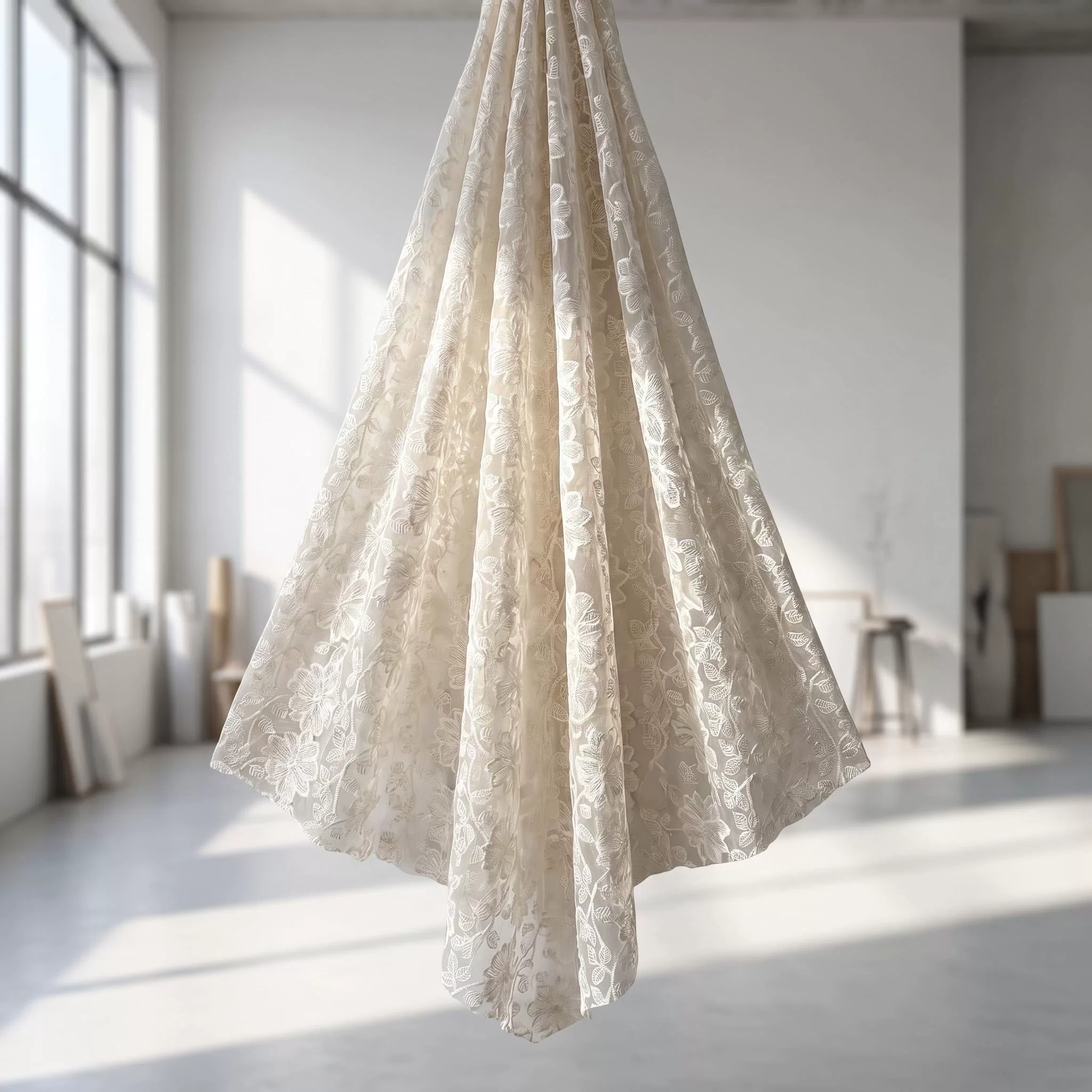 ผ้าปักลายดอกไม้แบบไม่ซ้ำใคร 1  - Embroidery Wedding บทวิจารณ์และราคา