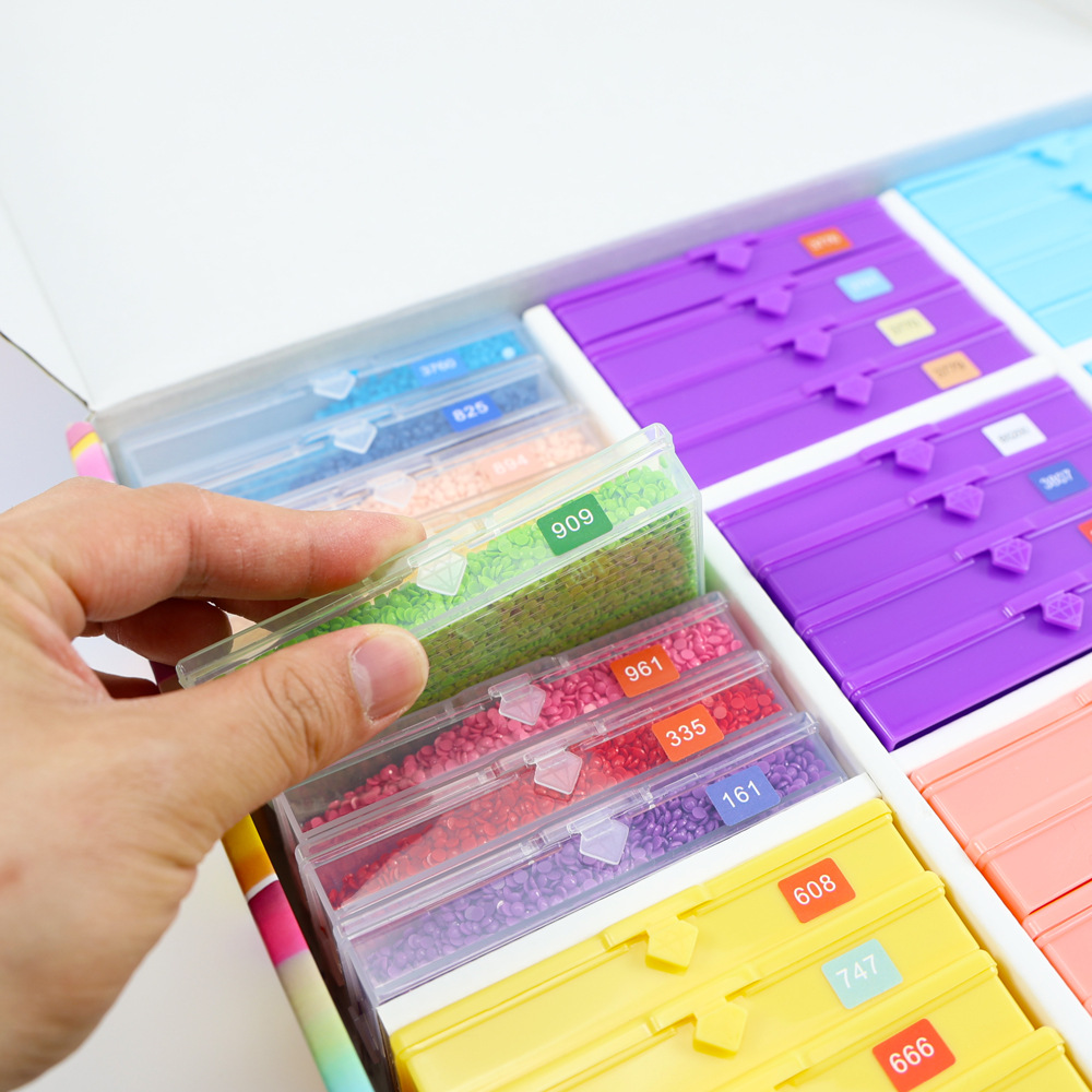1 ชุดสีสุ่มเพชรจิตรกรรมเครื่อง - Embroidery Kit Set บทวิจารณ์และราคา