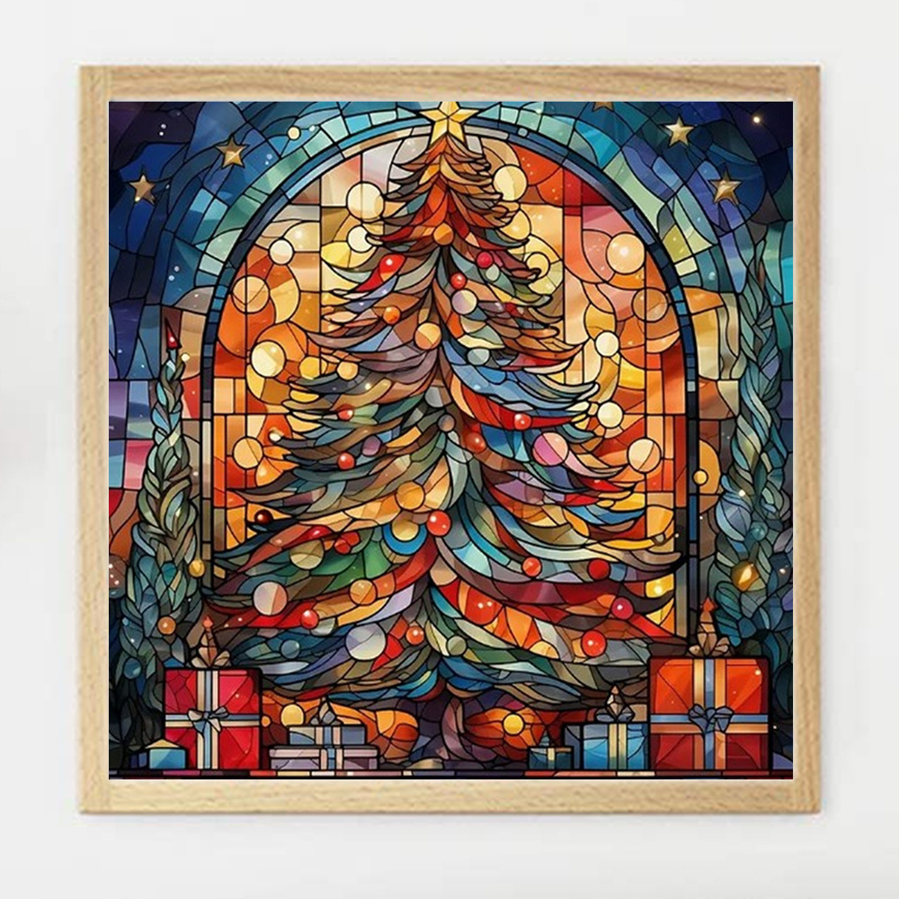 Evershine ภาพวาดภูมิทัศน์ DIY  - Embroidery Xmas บทวิจารณ์และราคา