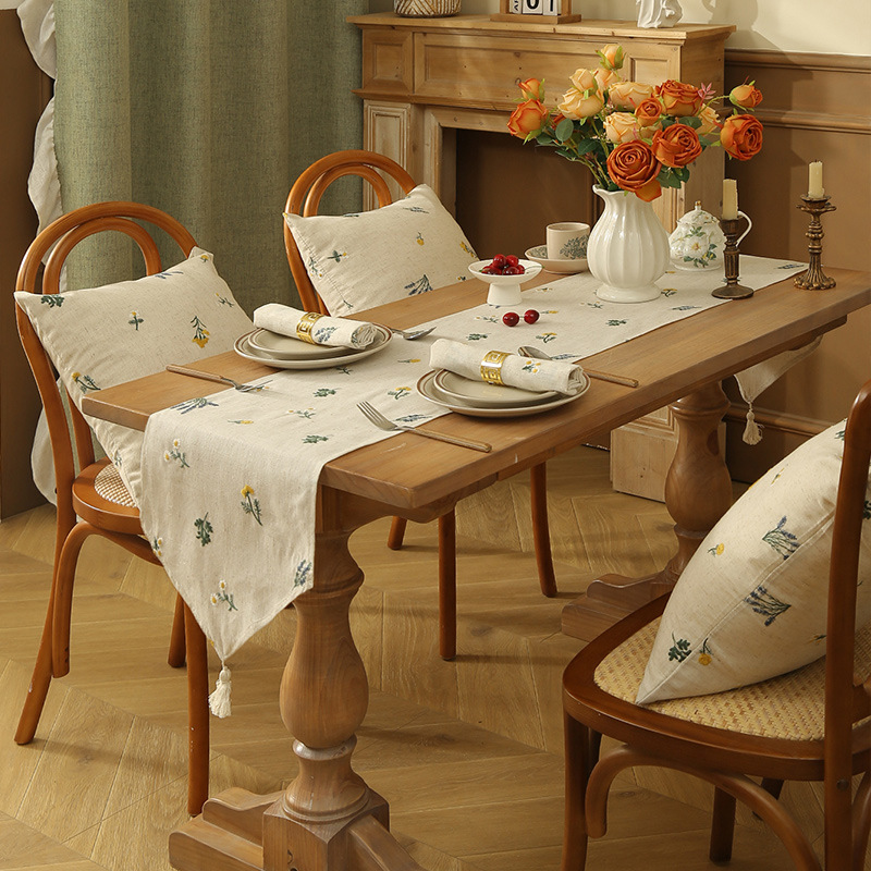 ของตกแต่งโต๊ะกาแฟ เหมาะสำหรับร - Embroidery Xmas บทวิจารณ์และราคา