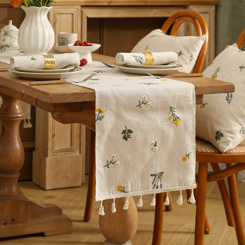 ของตกแต่งโต๊ะกาแฟ เหมาะสำหรับร - Embroidery Xmas บทวิจารณ์และราคา