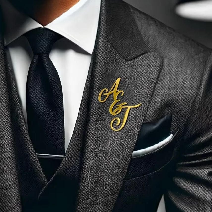 Custom Monogramชื่อเริ่มต้นสแต - Embroidery Name บทวิจารณ์และราคา