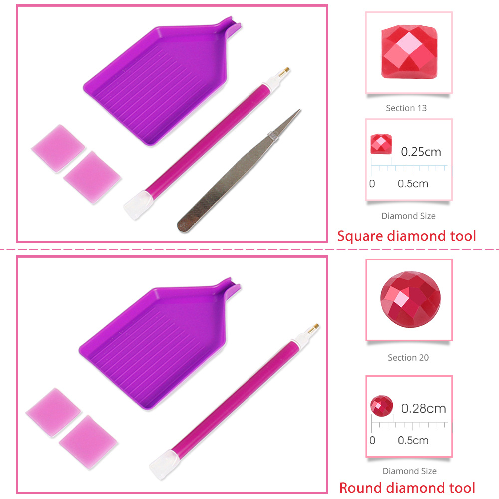 Momoart 5D DIY เพชรโมเสค Old M - Embroidery Kit Set บทวิจารณ์และราคา
