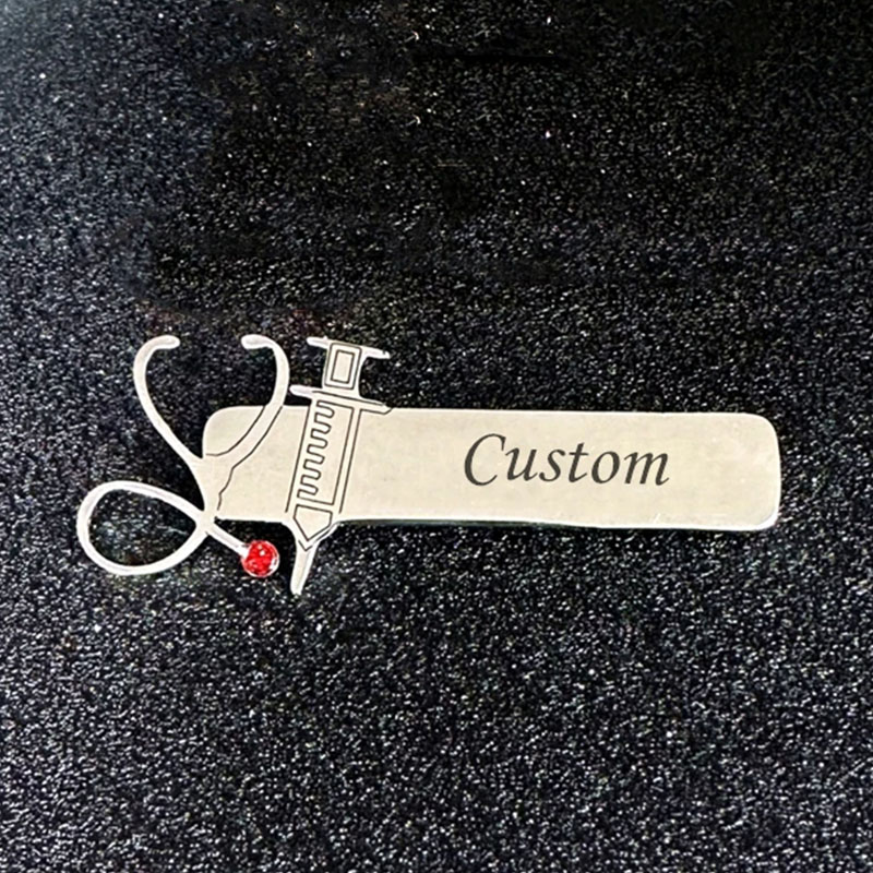 WLP เข็มกลัดสลักชื่อสแตนเลสแบบ - Embroidery Name บทวิจารณ์และราคา