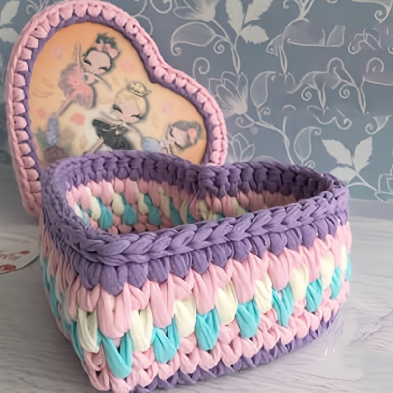 แผ่นฐานตะกร้าโครเชต์รูปหัวใจ 3 - Embroidery Frame บทวิจารณ์และราคา