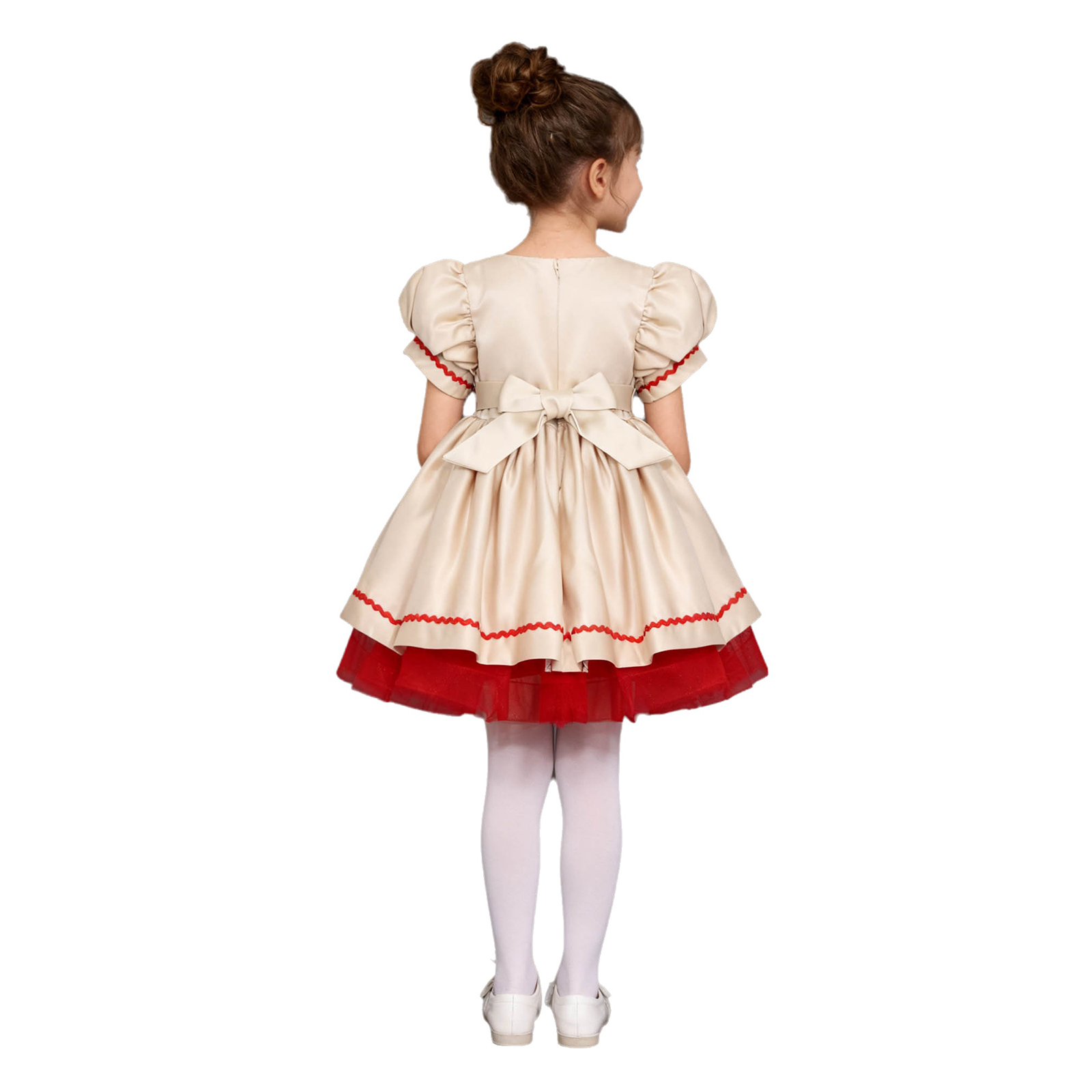 เด็กผู้หญิงชุดคริสต์มาสซานต้าล - Embroidery Xmas บทวิจารณ์และราคา