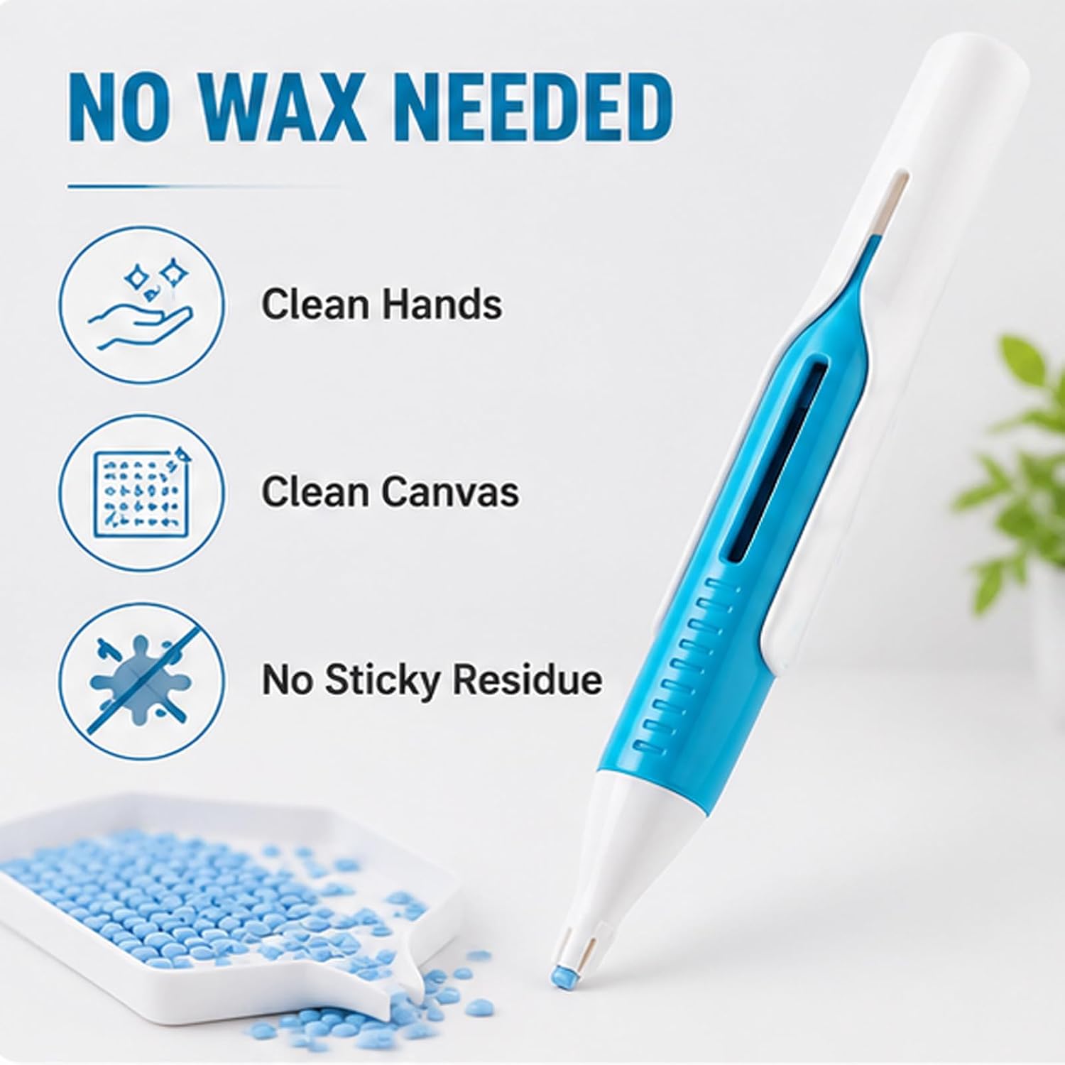 เครื่องจ่ายเม็ดเพชรสำหรับงานเพ - Embroidery Needle Pen บทวิจารณ์และราคา