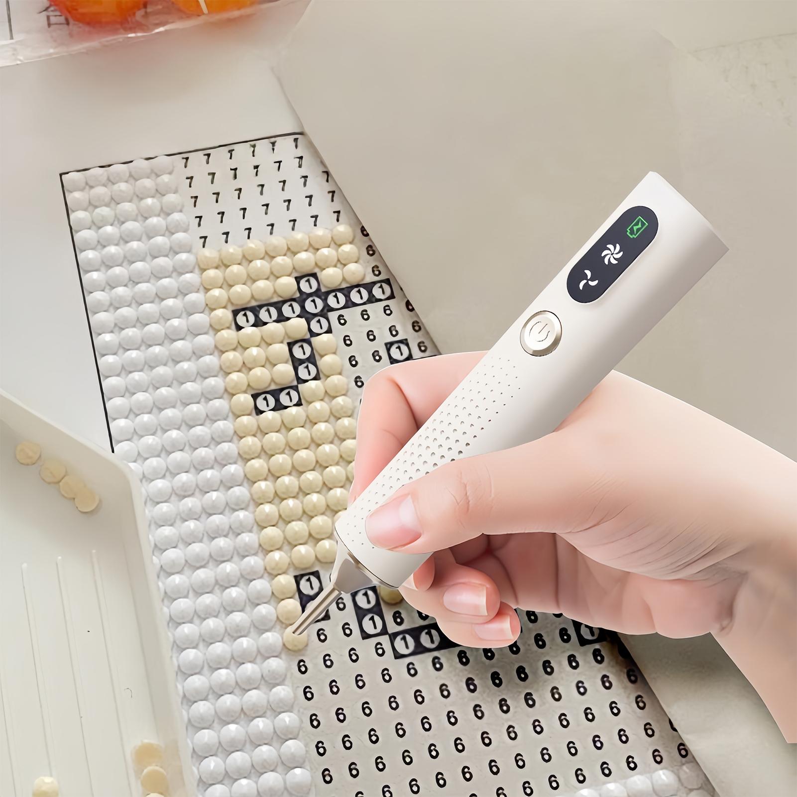 ปากกาเพชรไร้สายแบบชาร์จได้ 2 ร - Embroidery Needle Pen บทวิจารณ์และราคา