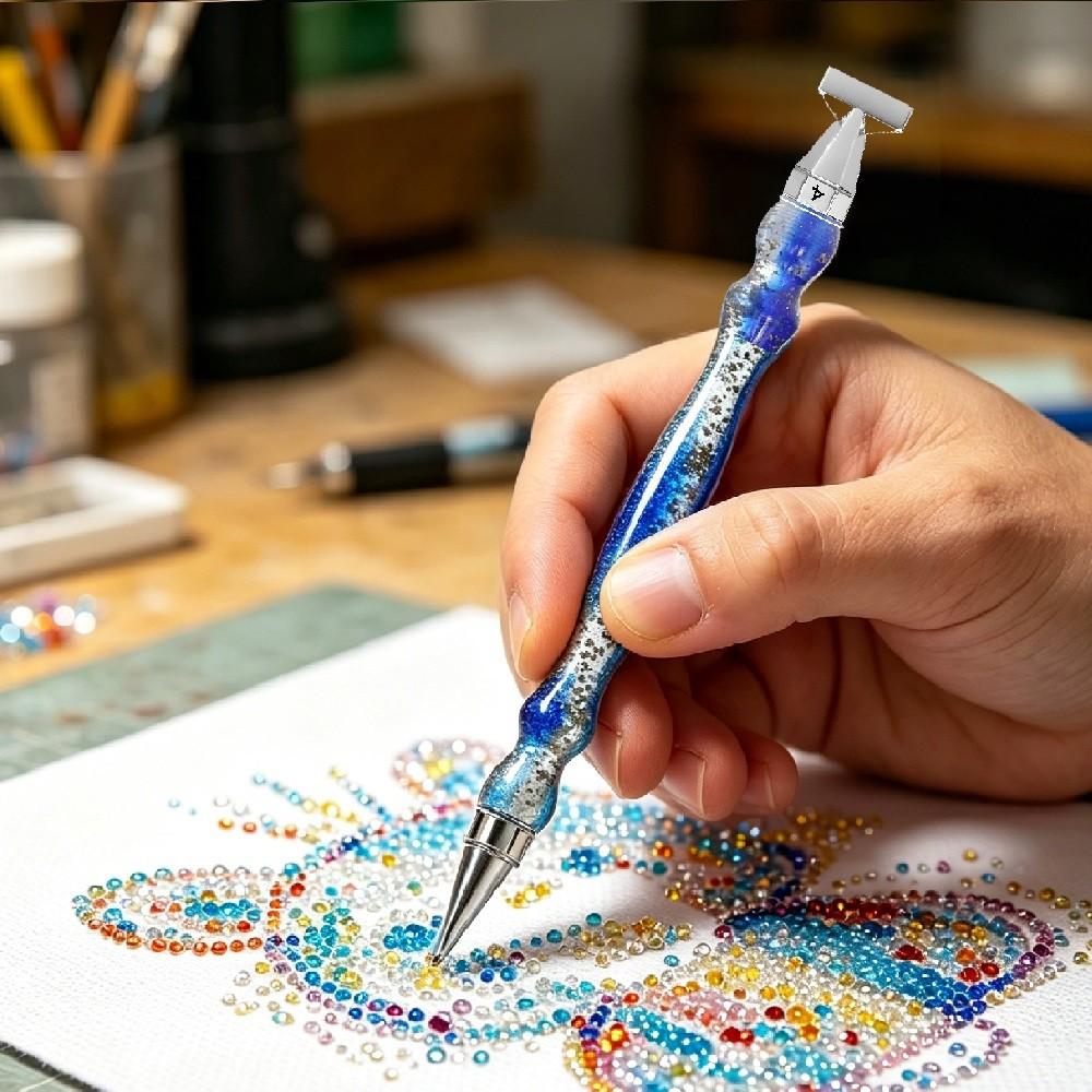 ชุดหัวปากกาเพชรสำหรับงานเพ้นท์ - Embroidery Needle Pen บทวิจารณ์และราคา