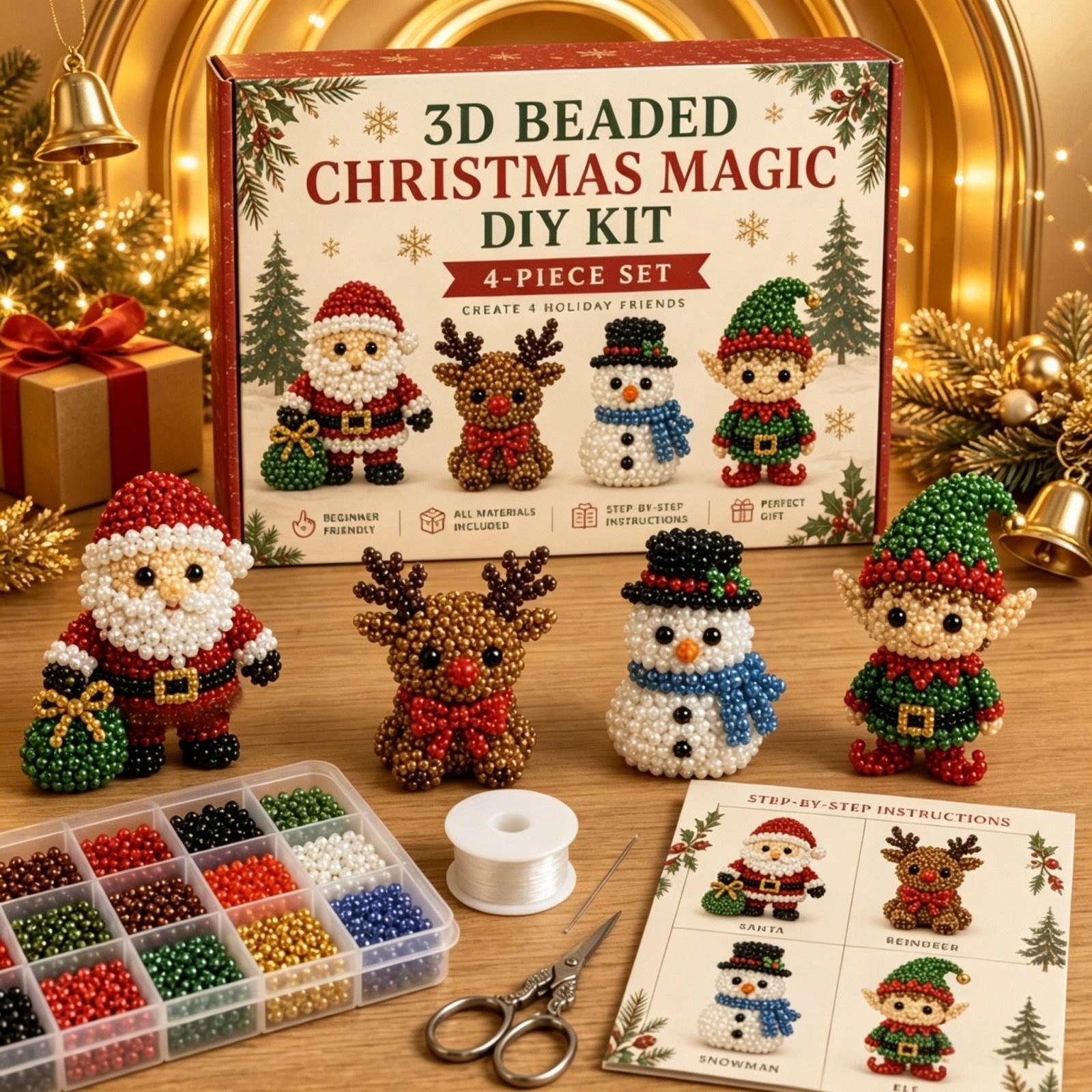 ชุดงานศิลปะเพชร 3D ลายลูกแมวคร - Embroidery Xmas บทวิจารณ์และราคา