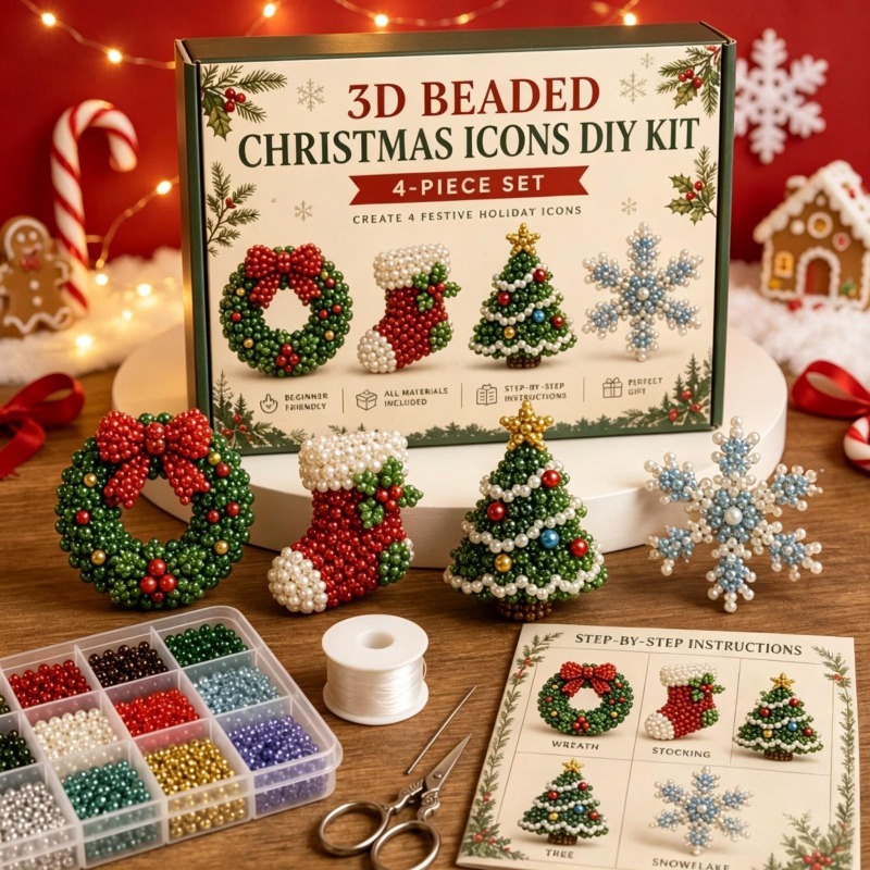 ชุดงานศิลปะเพชร 3D ลายลูกแมวคร - Embroidery Xmas บทวิจารณ์และราคา