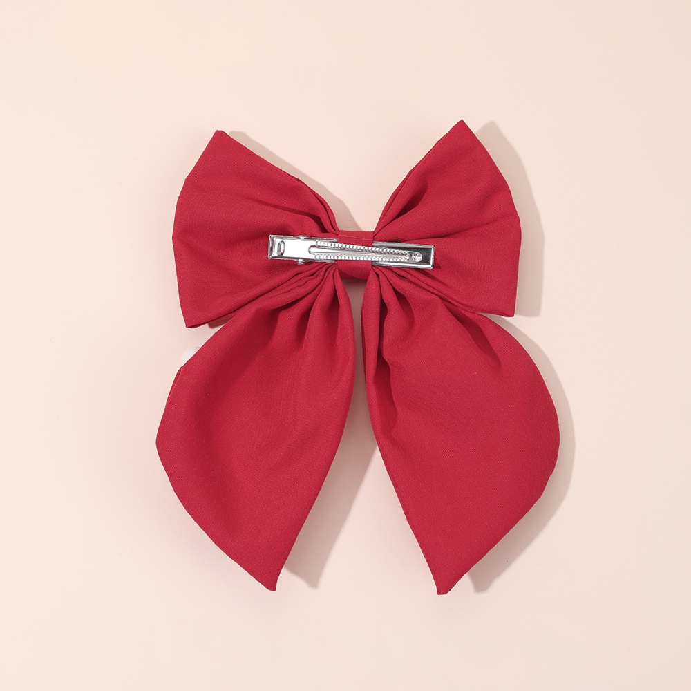 กิ๊บติดผมโบว์สีแดงคริสต์มาสสำห - Embroidery Xmas บทวิจารณ์และราคา